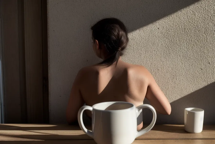 Gros plan sur les mains d'un homme se massant les tempes, signe de fatigue et de charge mentale au bureau.