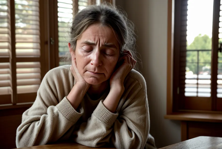 Voyageur se frottant les yeux après un long trajet, signe de fatigue accumulée en déplacement