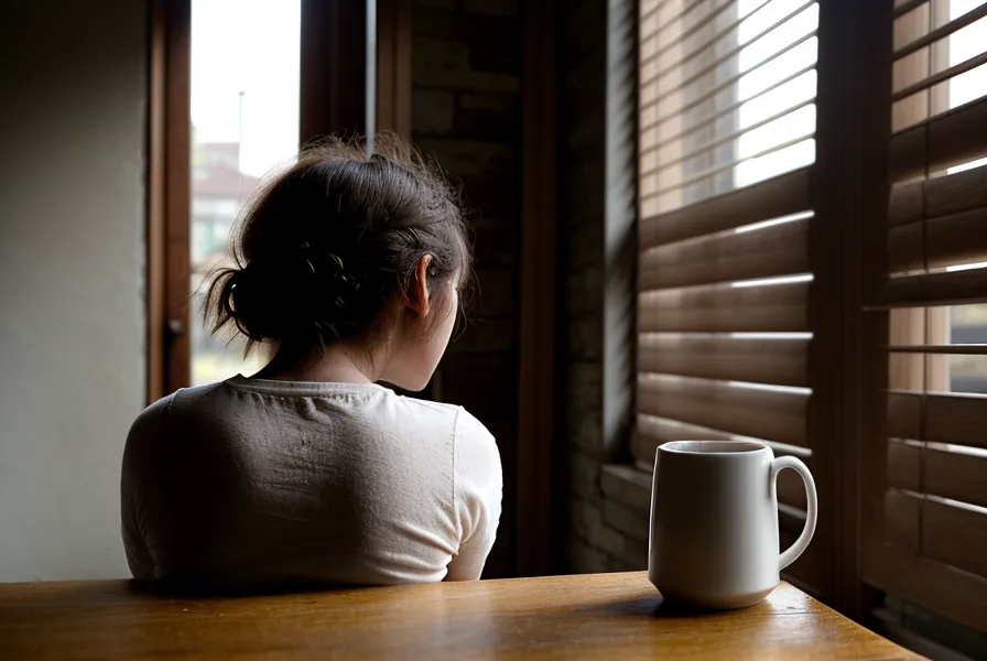 Gros plan sur des mains immobiles posées sur un clavier d'ordinateur au bureau, signe de fatigue accumulée en pleine journée